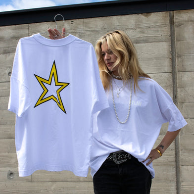 Dylan Star Logo White T-Shirt 1