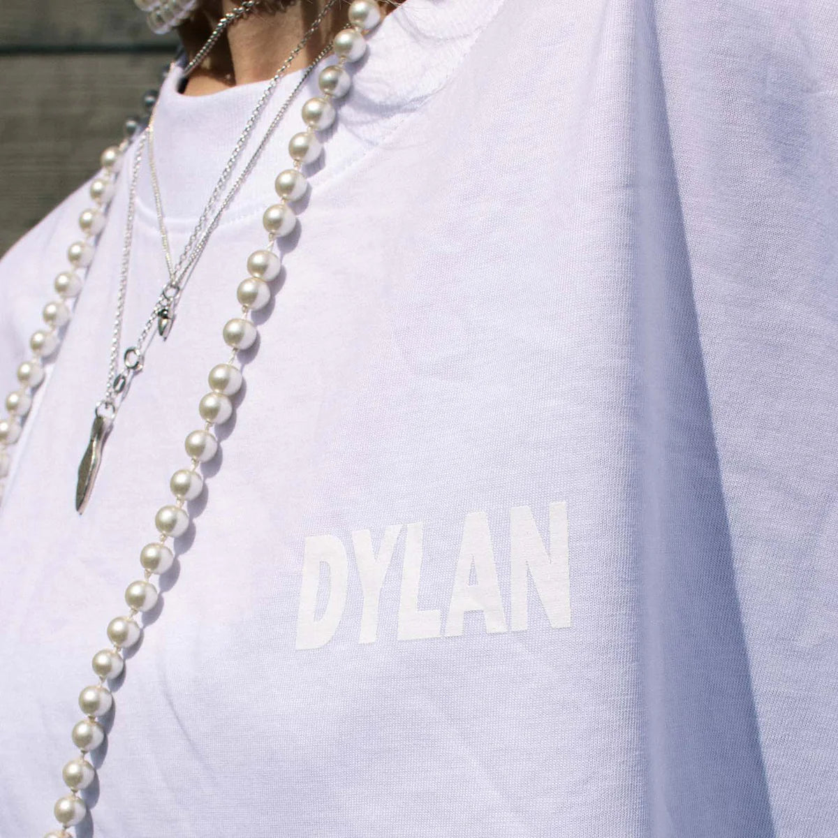 Dylan Star Logo White T-Shirt 2