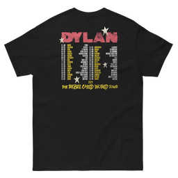 Dylan Black Tour T-Shirt Black