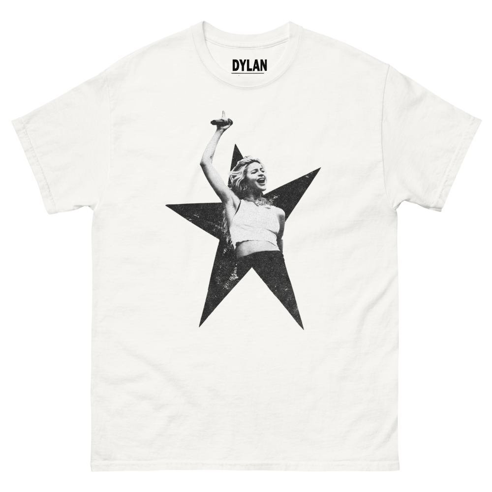 Dylan White Tour T-Shirt Front