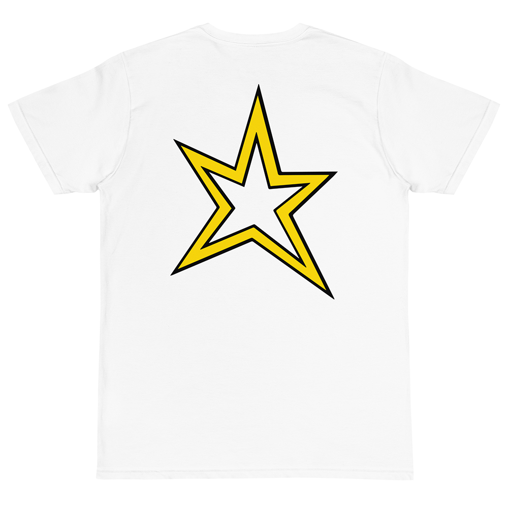 Dylan Star Logo White T-Shirt Back