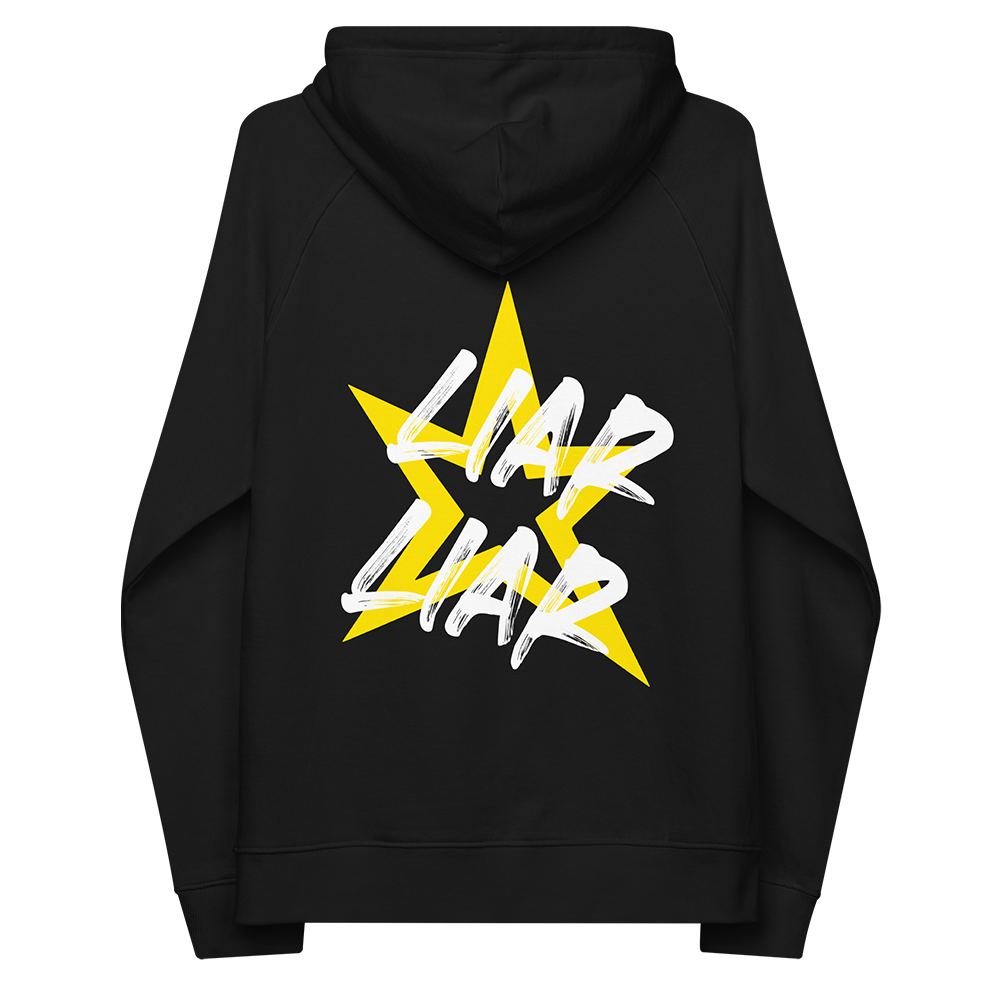 Liar Liar Black Hoodie Back